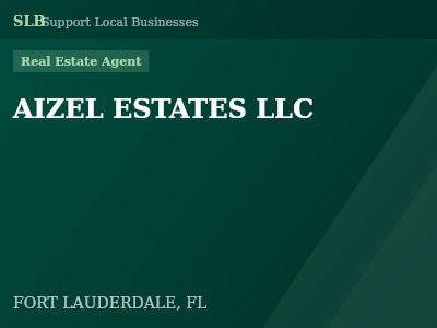 AIZEL ESTATES LLC — Real Estate Agent in FORT LAUDERDALE, FL