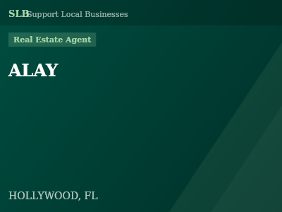 ALAY — Real Estate Agent in HOLLYWOOD, FL
