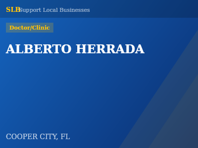 ALBERTO HERRADA — Doctor/Clinic in COOPER CITY, FL