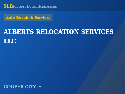 ALBERTS RELOCATION SERVICES LLC — Auto Repair & Services in COOPER CITY, FL