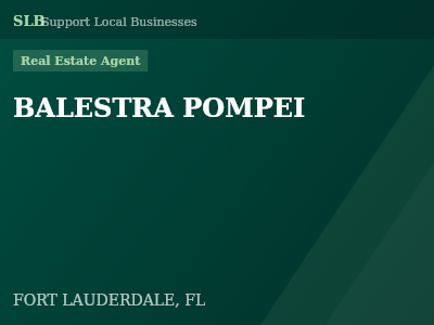 BALESTRA POMPEI — Real Estate Agent in FORT LAUDERDALE, FL