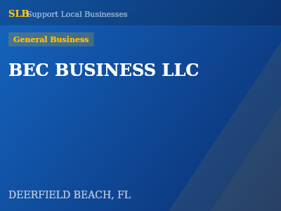 BEC BUSINESS LLC — General Business in DEERFIELD BEACH, FL