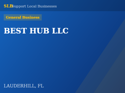 BEST HUB LLC — General Business in LAUDERHILL, FL