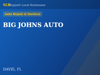 BIG JOHNS AUTO — Auto Repair & Services in DAVIE, FL