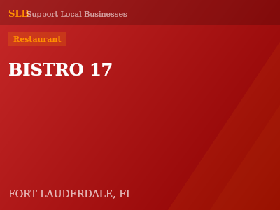 BISTRO 17 — Restaurant in FORT LAUDERDALE, FL