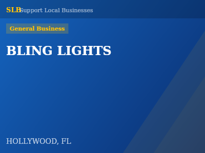 BLING LIGHTS — General Business in HOLLYWOOD, FL