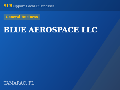 BLUE AEROSPACE LLC — General Business in TAMARAC, FL