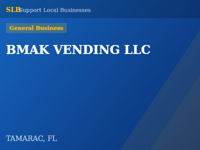 BMAK VENDING LLC — General Business in TAMARAC, FL