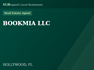 BOOKMIA LLC — Real Estate Agent in HOLLYWOOD, FL