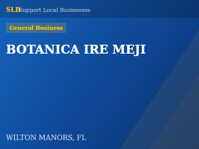BOTANICA IRE MEJI — General Business in WILTON MANORS, FL
