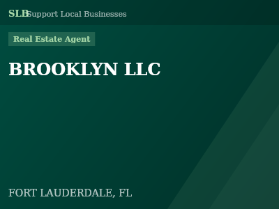 BROOKLYN LLC — Real Estate Agent in FORT LAUDERDALE, FL