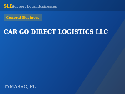 CAR GO DIRECT LOGISTICS LLC — General Business in TAMARAC, FL