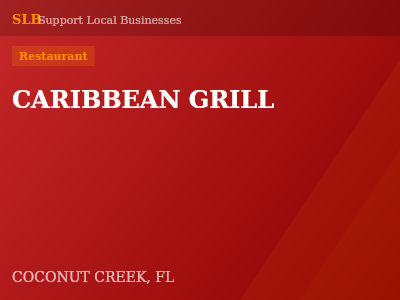 CARIBBEAN GRILL — Restaurant in COCONUT CREEK, FL