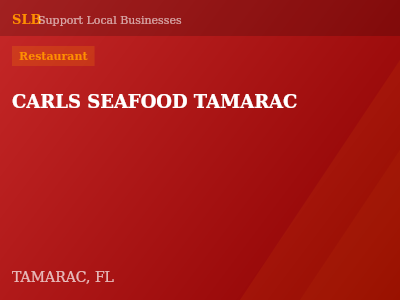 CARLS SEAFOOD TAMARAC — Restaurant in TAMARAC, FL