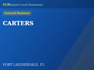 CARTERS — General Business in FORT LAUDERDALE, FL