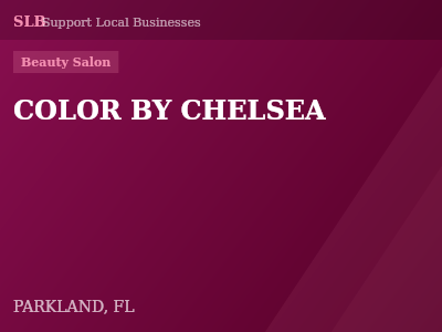 COLOR BY CHELSEA — Beauty Salon in PARKLAND, FL
