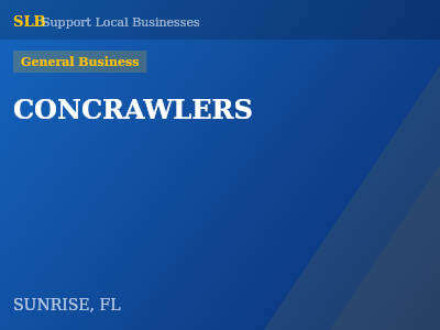 CONCRAWLERS — General Business in SUNRISE, FL