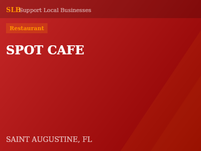 SPOT CAFE — Restaurant in SAINT AUGUSTINE, FL