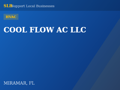 COOL FLOW AC LLC — HVAC in MIRAMAR, FL