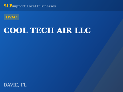 COOL TECH AIR LLC — HVAC in DAVIE, FL