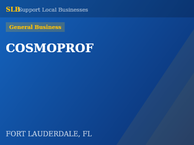 COSMOPROF — General Business in FORT LAUDERDALE, FL
