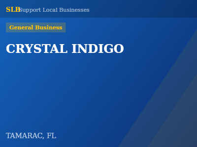 CRYSTAL INDIGO — General Business in TAMARAC, FL