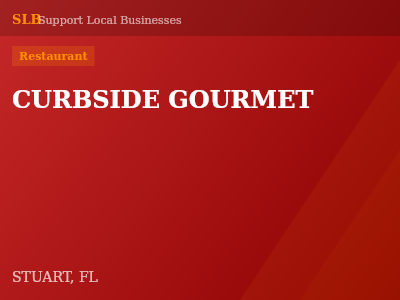 CURBSIDE GOURMET — Restaurant in STUART, FL