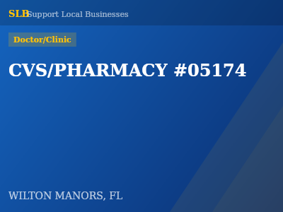 CVS/PHARMACY #05174 — Doctor/Clinic in WILTON MANORS, FL