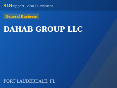DAHAB GROUP LLC — General Business in FORT LAUDERDALE, FL