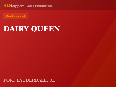 DAIRY QUEEN — Restaurant in FORT LAUDERDALE, FL