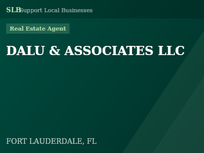 DALU & ASSOCIATES LLC — Real Estate Agent in FORT LAUDERDALE, FL