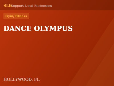 DANCE OLYMPUS — Gym/Fitness in HOLLYWOOD, FL