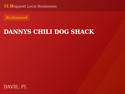 DANNYS CHILI DOG SHACK — Restaurant in DAVIE, FL