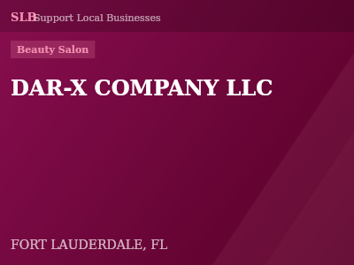 DAR-X COMPANY LLC — Beauty Salon in FORT LAUDERDALE, FL