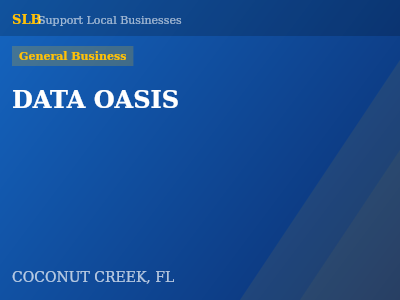 DATA OASIS — General Business in COCONUT CREEK, FL