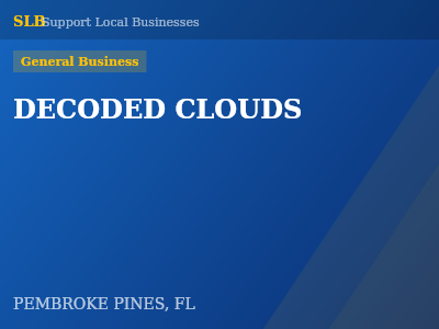 DECODED CLOUDS — General Business in PEMBROKE PINES, FL