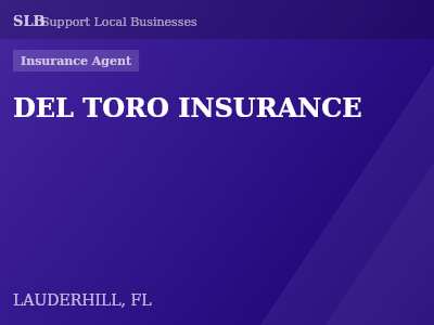 DEL TORO INSURANCE — Insurance Agent in LAUDERHILL, FL