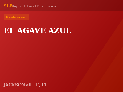 EL AGAVE AZUL — Restaurant in JACKSONVILLE, FL