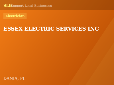 ESSEX ELECTRIC SERVICES INC — Electrician in DANIA, FL
