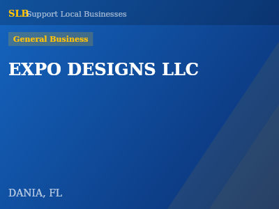 EXPO DESIGNS LLC — General Business in DANIA, FL