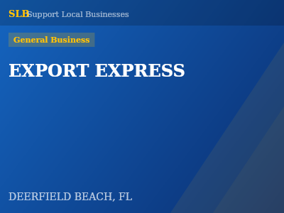 EXPORT EXPRESS — General Business in DEERFIELD BEACH, FL