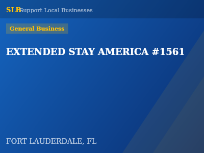 EXTENDED STAY AMERICA #1561 — General Business in FORT LAUDERDALE, FL