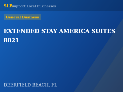 EXTENDED STAY AMERICA SUITES 8021 — General Business in DEERFIELD BEACH, FL