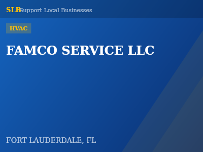 FAMCO SERVICE LLC — HVAC in FORT LAUDERDALE, FL