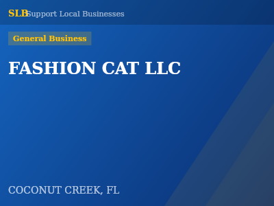 FASHION CAT LLC — General Business in COCONUT CREEK, FL