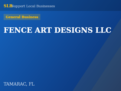 FENCE ART DESIGNS LLC — General Business in TAMARAC, FL