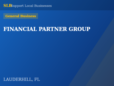 FINANCIAL PARTNER GROUP — General Business in LAUDERHILL, FL