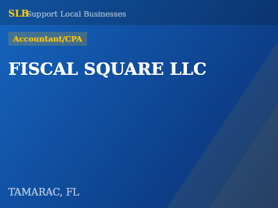 FISCAL SQUARE LLC — Accountant/CPA in TAMARAC, FL