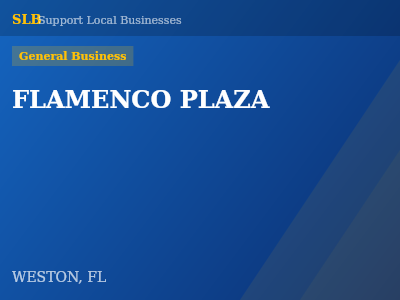 FLAMENCO PLAZA — General Business in WESTON, FL