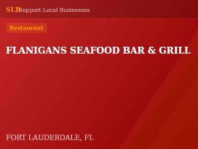 FLANIGANS SEAFOOD BAR & GRILL — Restaurant in FORT LAUDERDALE, FL